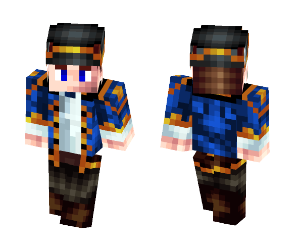 Captain Jay - Male Minecraft Skins - image 1
