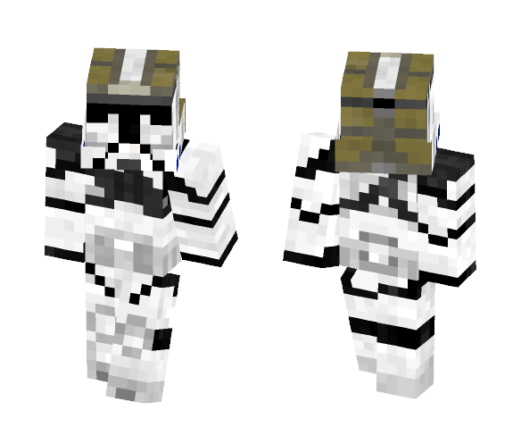 Clone Gunner Phase II - Male Minecraft Skins - image 1