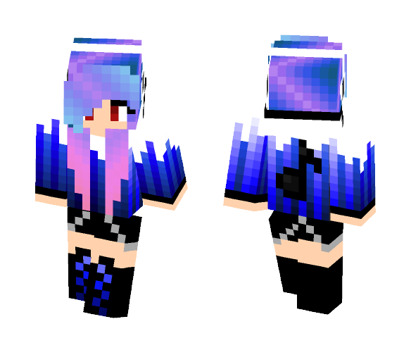 Electric Music Girl - Girl Minecraft Skins - image 1