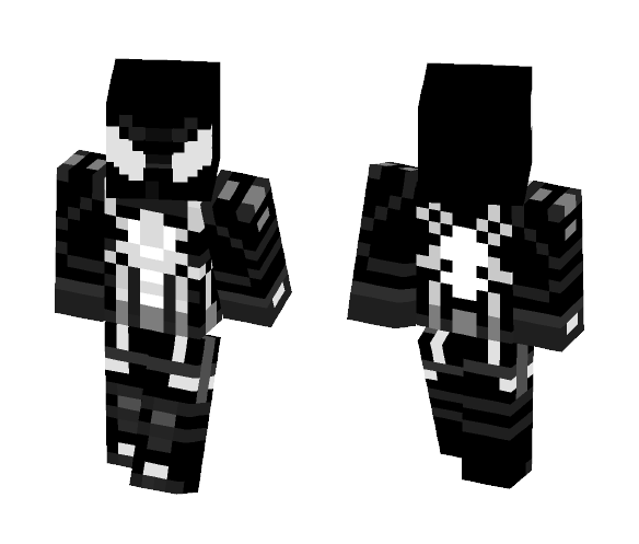 Agent Venom - Male Minecraft Skins - image 1
