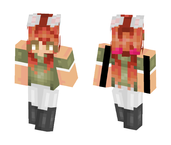 ~Autumn Bunny~ - Female Minecraft Skins - image 1