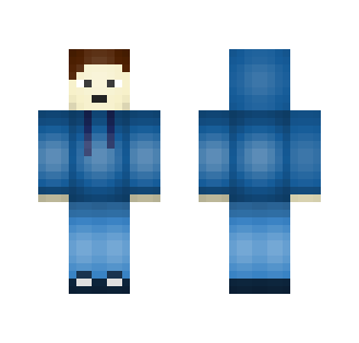 ♥Blue Hoodie♥ - Male Minecraft Skins - image 2