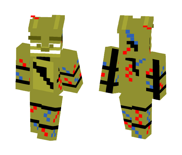 FNAF 3 - Springtrap - Male Minecraft Skins - image 1