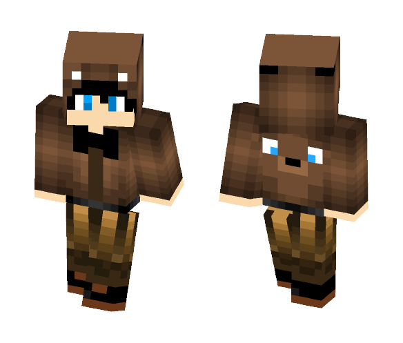 Bear Halloween Costume - Halloween Minecraft Skins - image 1