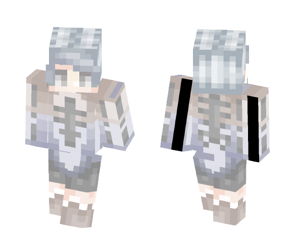 Skin made from pure bordon - Male Minecraft Skins - image 1