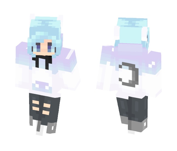 Tsuki - Female Minecraft Skins - image 1