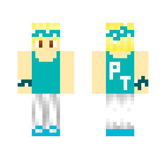 Pantek (V1.0.1) [Blue Pallette] - Male Minecraft Skins - image 2