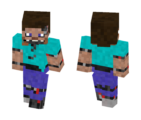 Animatronic steve - Male Minecraft Skins - image 1