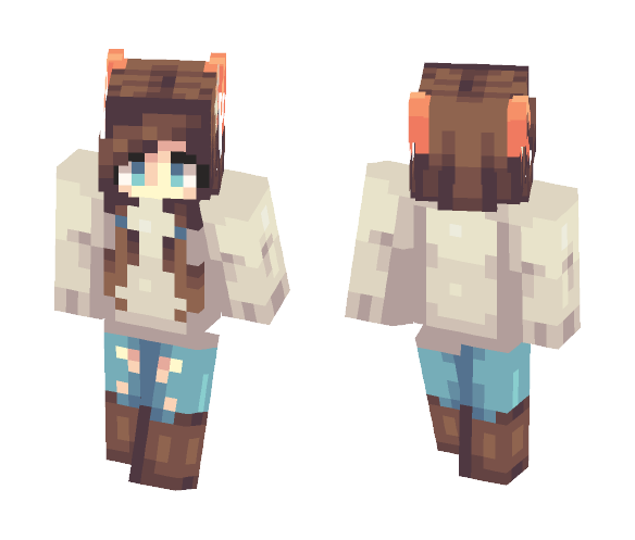 Melonyfire_fox - Female Minecraft Skins - image 1