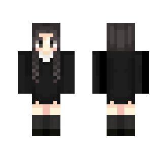 Hey, It's Wednesday Addams! - Female Minecraft Skins - image 2