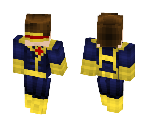 Cyclops (x-men Scott Summers) - Male Minecraft Skins - image 1