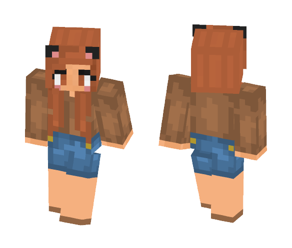 ChoccoCat Skin| Request! ???? - Female Minecraft Skins - image 1