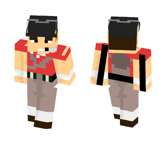 [TF] Scout - Male Minecraft Skins - image 1