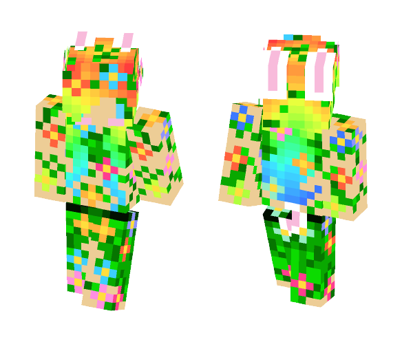 BUNNEH FWOWERZ - Female Minecraft Skins - image 1