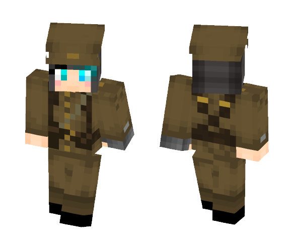 Arcane's Army Uniform - Female Minecraft Skins - image 1