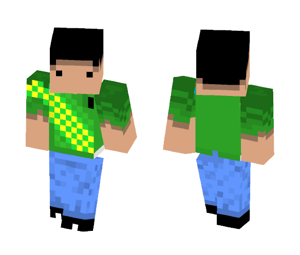 Brazilian sports fan - Male Minecraft Skins - image 1