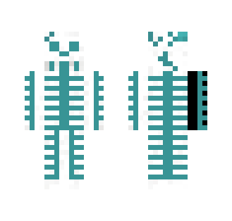 3D Skeleton bright - Male Minecraft Skins - image 2