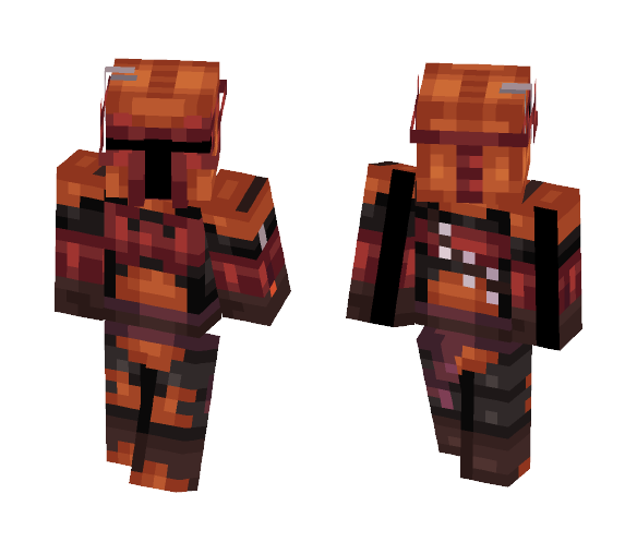 Oh look another Mandalorian - Female Minecraft Skins - image 1