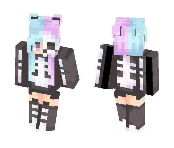 ????~Pastel Skelly - Female Minecraft Skins - image 1
