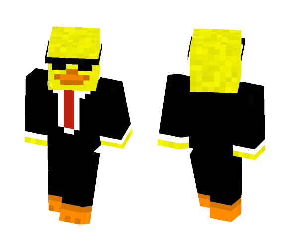 Secret agent duck - Interchangeable Minecraft Skins - image 1