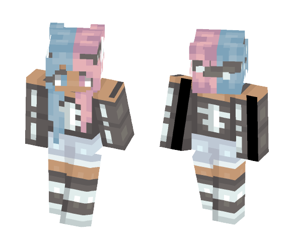 pιnĸ & вlυe ♥ - Female Minecraft Skins - image 1