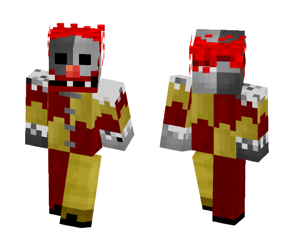 Killer Clown - Interchangeable Minecraft Skins - image 1