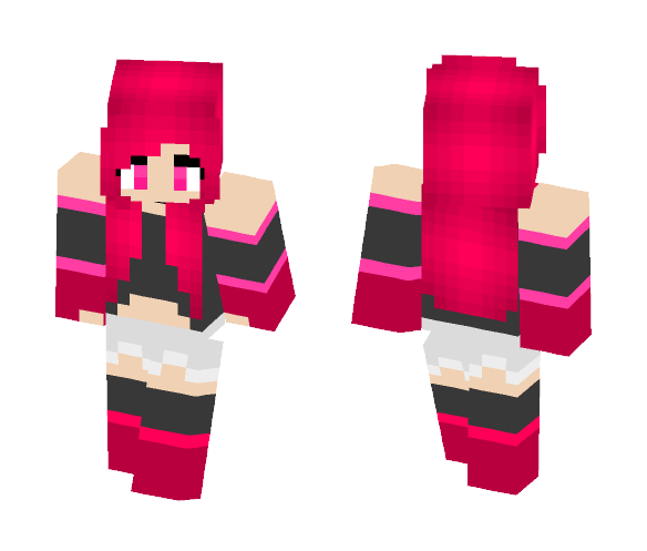 Punk Miki （≧∇≦） - Female Minecraft Skins - image 1