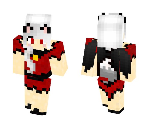 Wolf Warrior Princess - Female Minecraft Skins - image 1
