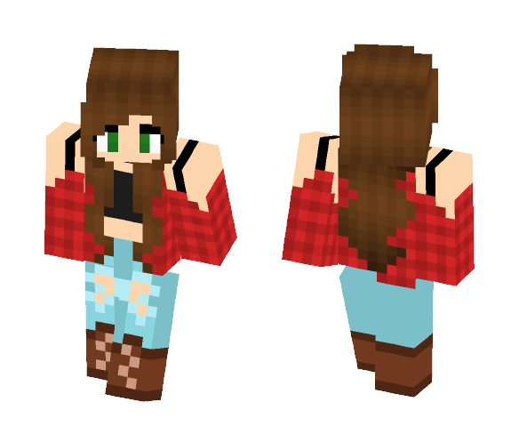Mainstream Girl - Girl Minecraft Skins - image 1