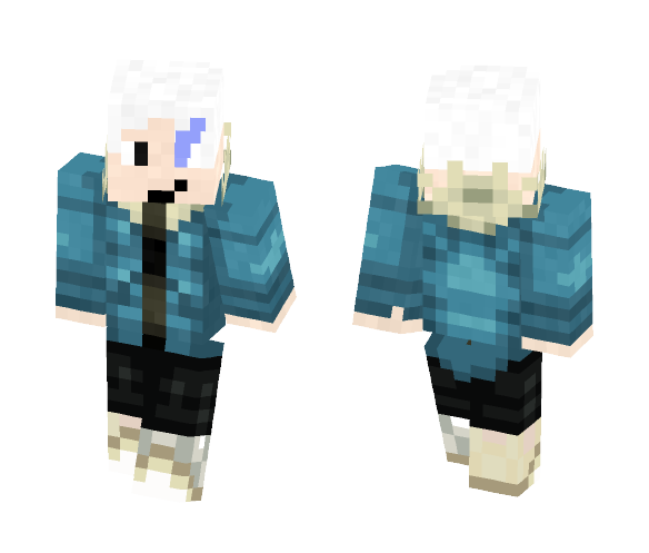 Sans The Human - Male Minecraft Skins - image 1
