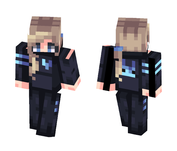 Look A Tryhard! ???? - Female Minecraft Skins - image 1