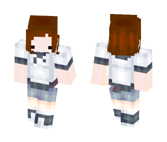 Hoodie (Girl) - Female Minecraft Skins - image 1