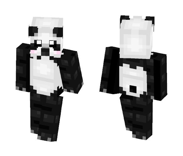 Download Cute Panda Minecraft Skin For Free Superminecraftskins - download daniel graves roblox oc minecraft skin for free