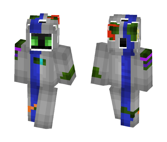 Broken Robot - Male Minecraft Skins - image 1