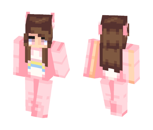 ^-^ First Skin On PMC ^-^ - Female Minecraft Skins - image 1