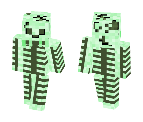 3D Neon Skeleton Test - Other Minecraft Skins - image 1