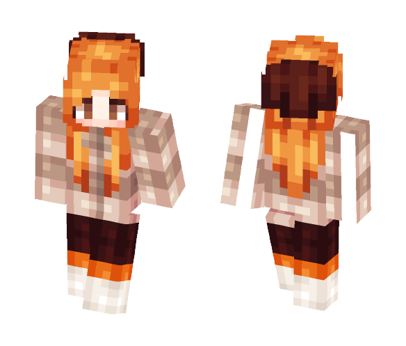 Autumn Weather - Female Minecraft Skins - image 1