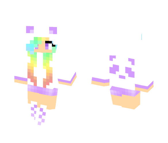 The Little Kitty Girl - Girl Minecraft Skins - image 1