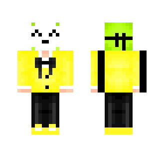 Masked, with yellow suit - Other Minecraft Skins - image 2