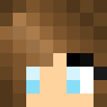 cute girl with icy blue eyes - Cute Girls Minecraft Skins - image 3
