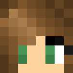 cute braided hair girl - Color Haired Girls Minecraft Skins - image 3