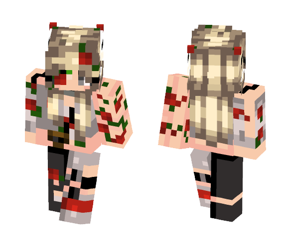 Domination of Roses - Female Minecraft Skins - image 1