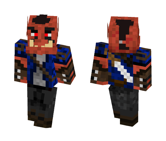 Fel Orc Hunter - Male Minecraft Skins - image 1