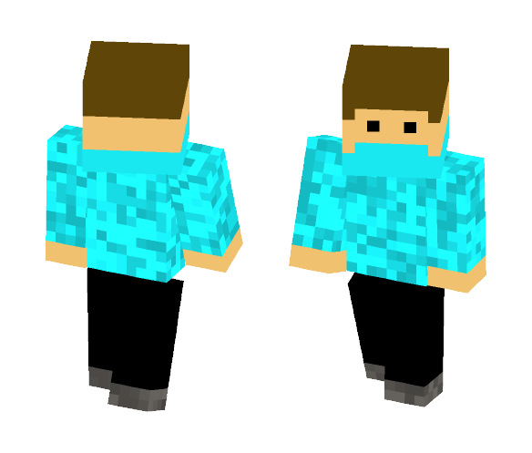my skin (backside) - Male Minecraft Skins - image 1