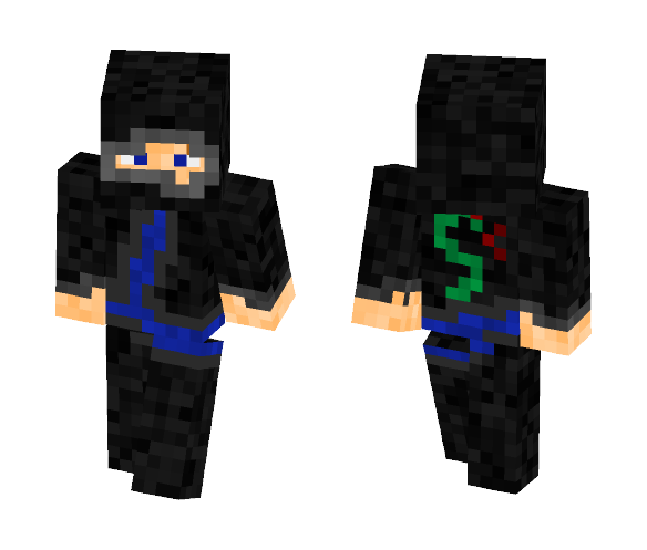 shaun's ninja suit - Male Minecraft Skins - image 1