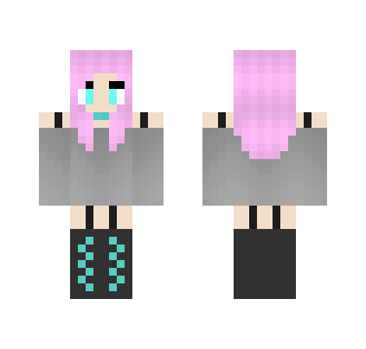 Pink Pastel Goth ψ(｀∇´)ψ - Female Minecraft Skins - image 2