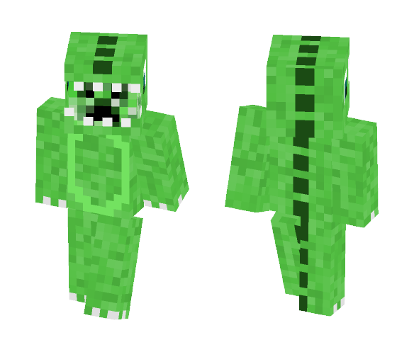 My DinoSuit Creepa - Male Minecraft Skins - image 1