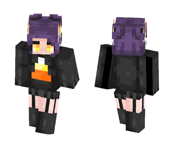 tiMe tO GEt SPOOPY - Female Minecraft Skins - image 1