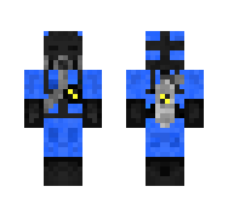 Blue Hazmat Guy - Interchangeable Minecraft Skins - image 2
