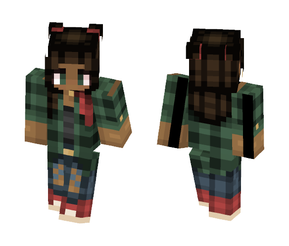 stepping outta my comfort zone - Female Minecraft Skins - image 1